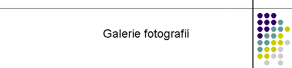 Galerie fotografií